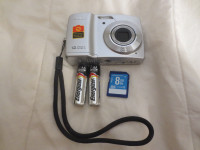 Tested 12MG pixel Camera Kodak EasyShare C182, 8GB mem card