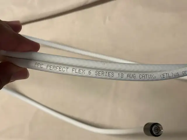 PPC Perfect Flex 6 Series 18 AWG CATV Coaxial Cable62863729533699123
