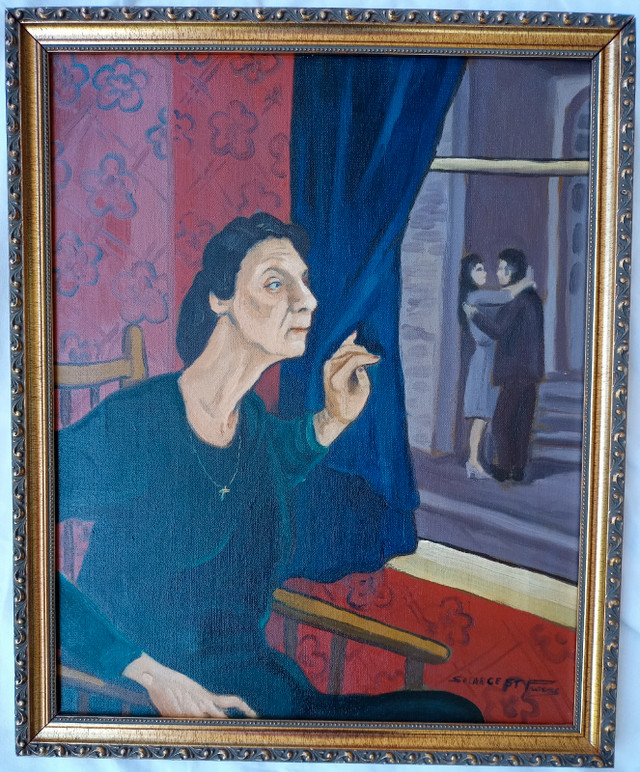 Tableau Solange St-Pierre peinture sur toile dans Art et objets de collection  à Ville de Montréal - Image 2