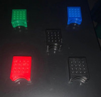 Lego DS Cartridge Holders and Lego Stylus 