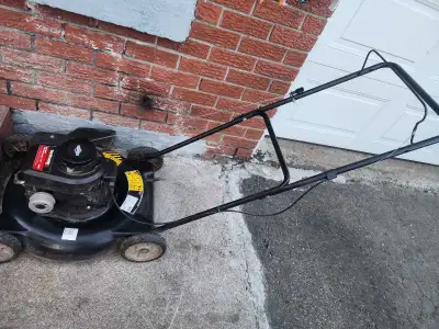 working gas lawnmower , View more
