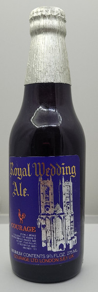 Collectable Beer Bottle: Royal Wedding Ale 1973