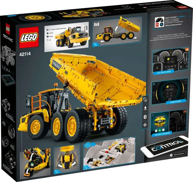 LEGO Technic Volvo Hauler 42114 in Toys & Games in Grande Prairie - Image 8