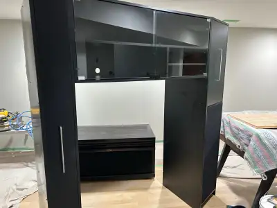 TV wall unit - fits up to 50 inch TV , View more
