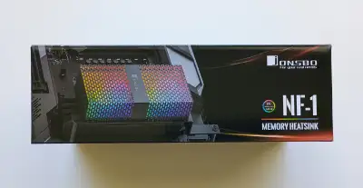 JONSBO NF-1 Black RAM Cooling, Dual 50x20 Fans, Addressable RGB, View more