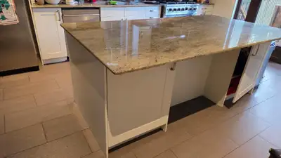 Granite  kitchen countertop (island), View more