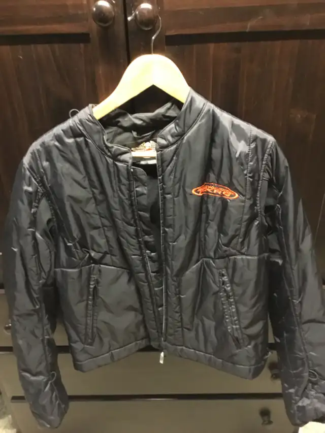 Women’s Harley Davidson Lined FXRG Riding Jacket (Large)63871131574273123