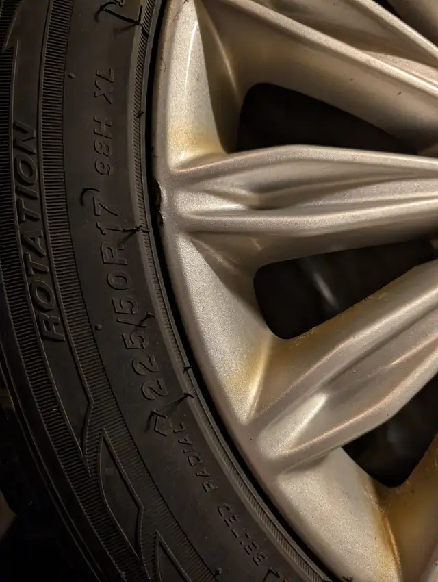 Winter Tires & Rims for Ford Fusion 225/50/R17 in Tires & Rims in London - Image 3