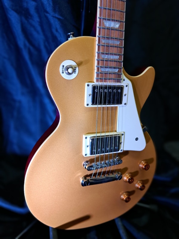 Epiphone Les Paul Standard 50s Metallic Gold as new 650 firm