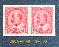 Canadian stamp #90A VF MNH