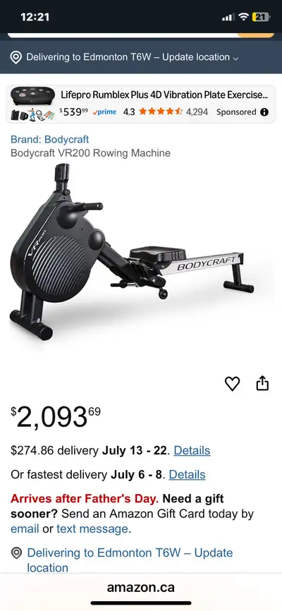 bodycraft rowing machine, View more