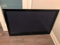 50 inch Pioneer  flat TV with remote control for sale $ 320
