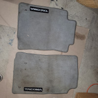 2005 -2011 Toyota Tacoma light grey front carpet mats