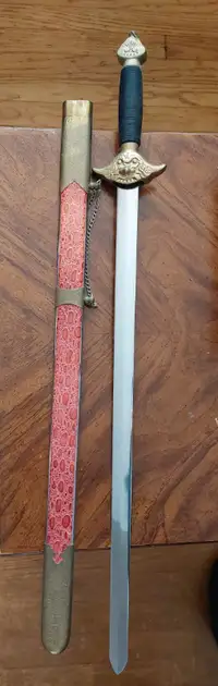 vintage tai chi sword 