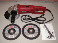 7” Angle Grinder + (3) Discs - - - ALL brand NEW!!!