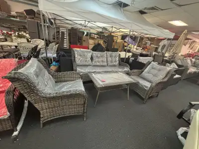 4 PC Outdoor patio furniture set, View more