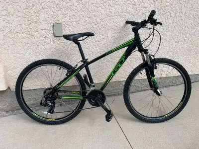 GT Aggressor mountain bike, 26” wheels. Aluminum frame, 21 speed, quick release front/rear wheels, q...