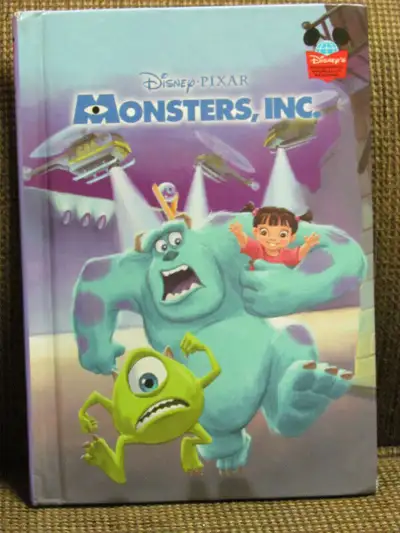 Disney Books - Monsters, Inc, Jungle Book and Peter Pan, View more