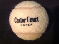 CENTER COURT TENNIS BALL KOREA (1960's)