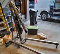 New 2 ton Foldable Shop Crane