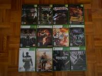 ORIGINAL XBOX AND XBOX 360 VIDEO GAMES LOT OF 12 ALL WORKING