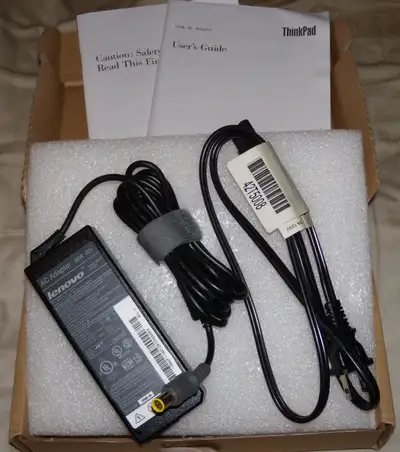 NEW Lenovo 92P1109 90W AC Adapter with Power Cord, View more