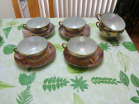 Vintage Fine Porcelain Cups, Saucers & Plates
