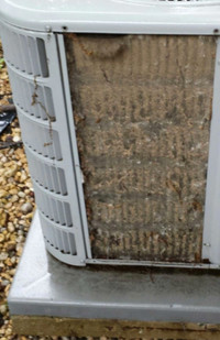 A/C unit cleaning
