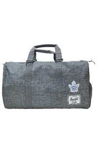 BRAND NEW Maple Leafs Herschel Primary Logo Novel Duffle Bag