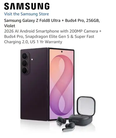Samsung Galaxy Z Fold8 Ultra, View more