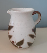 Vintage Otagiri Bittersweet stoneware creamer syrup pitcher