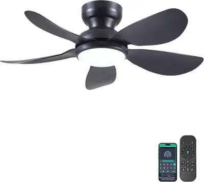 Ceiling Fan with Light - Dimmable Brand New in Box, View more