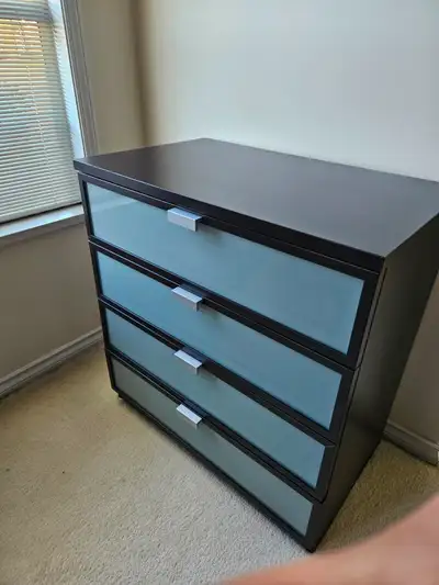 IKEA Dark Brown Dresser w/ 4 drawers, View more