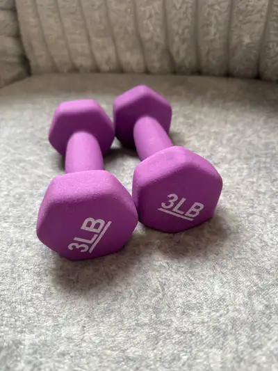 Amazon Basics 3lb Dumbells, View more
