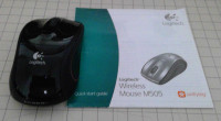Logitech M505 Wireless Mouse (for repair or parts)