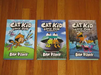 Cat Kid Comic Club Hardcover Books by Dav Pilkey, View more