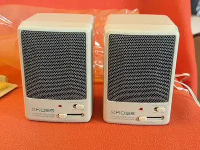 Koss computer speakers vintage HD hard drivers, View more
