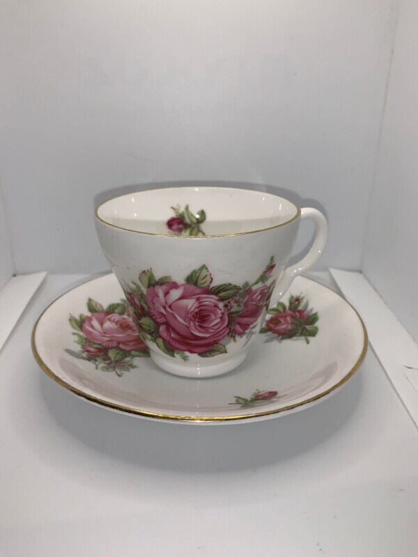 Stanley Bone China Teacup and Saucer in Arts & Collectibles in Fredericton