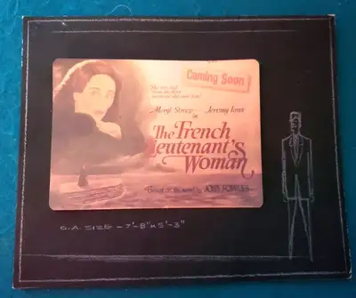 The French Lieutenant's Women Movie Card 7.5" x 6.5", View more