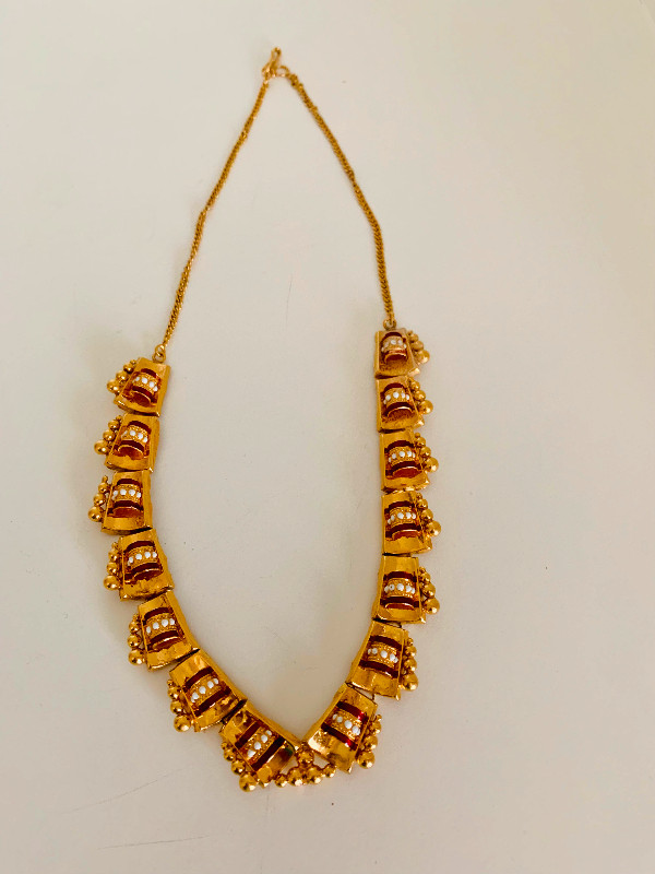 22K Gold Mina Necklace in Jewellery & Watches in Calgary - Image 2