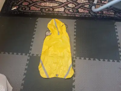 NEW- XL Yellow Rain Jacket for Dogs, View more