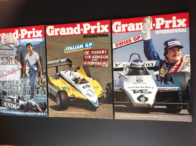 Grand Prix International Formula 1 Magazines (1982-1984) dans Magazines  à Longueuil/Rive Sud - Image 4