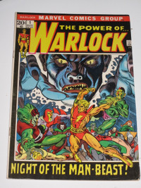 Marvel Comics Warlock#1 1st series! comic book
