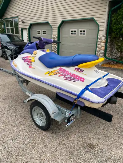 1997 Seadoo GS. 718cc very good condition runs well as it should $1,900 OBO. Trailer not included