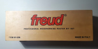Freud 1/2-INCH SHANK RAISED PANEL PROFESSIONAL ROUTER BIT SET