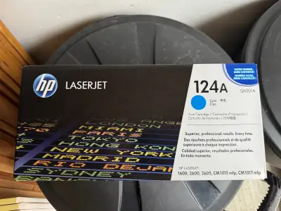 HP LaserJet 124A Cyan Toner (Q6001), View more