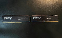 Kingston FURY Beast 32 GB (2 x 16 GB) DDR5-5200 CL40 Memory