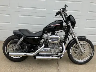Immaculate ,low milage sportster , Security ,Alloys ,883 ,stage 1 Screaming Eagle .LED lights, 1/4 f...