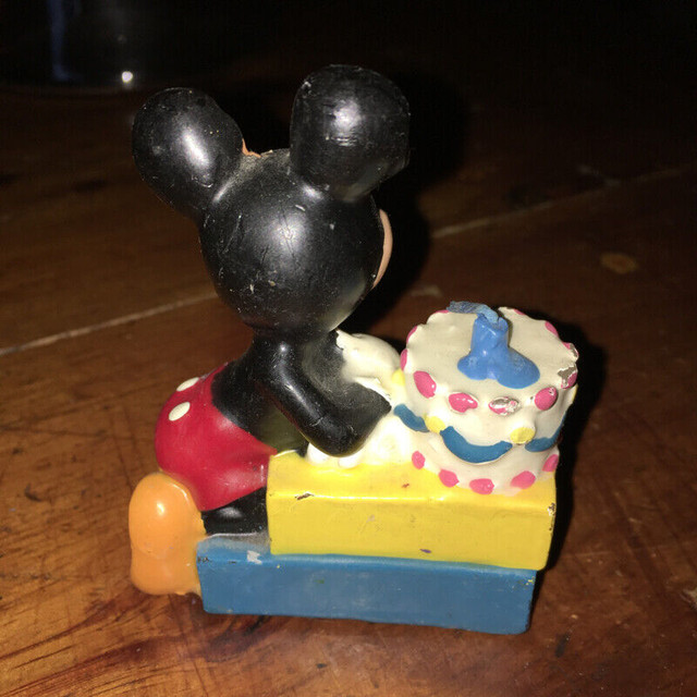 Vintage MICKEY MOUSE Disney Candle Birthday Cake Candle Topper in Arts & Collectibles in Mississauga / Peel Region - Image 4