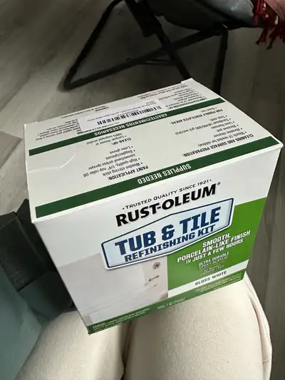 rust-oleum tub&tile refinishing kit, View more